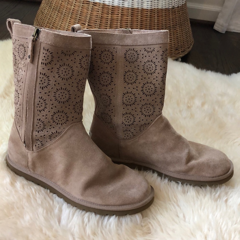Suede UGG boots